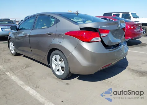 2013 Hyundai Elantra Gls from USA, damaged, VIN 5NPDH4AE5DH347196